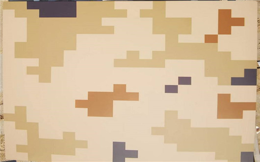 德阳荒漠迷彩漆喷涂